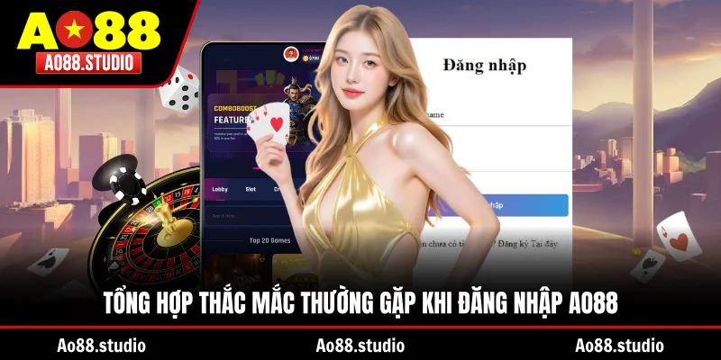 Tổng hợp thắc mắc thường gặp khi đăng nhập AO88